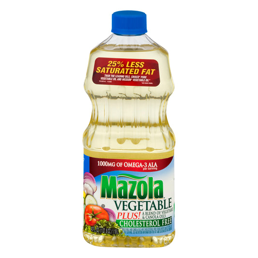 Mazola Cholesterol Free Vegetable Plus 40 oz