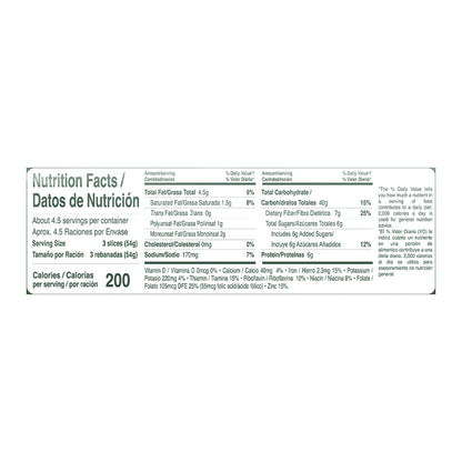 Bimbo Pan Tostado Doble Fibra Double Fiber Toasted Bread, 14  count, 8.82 oz