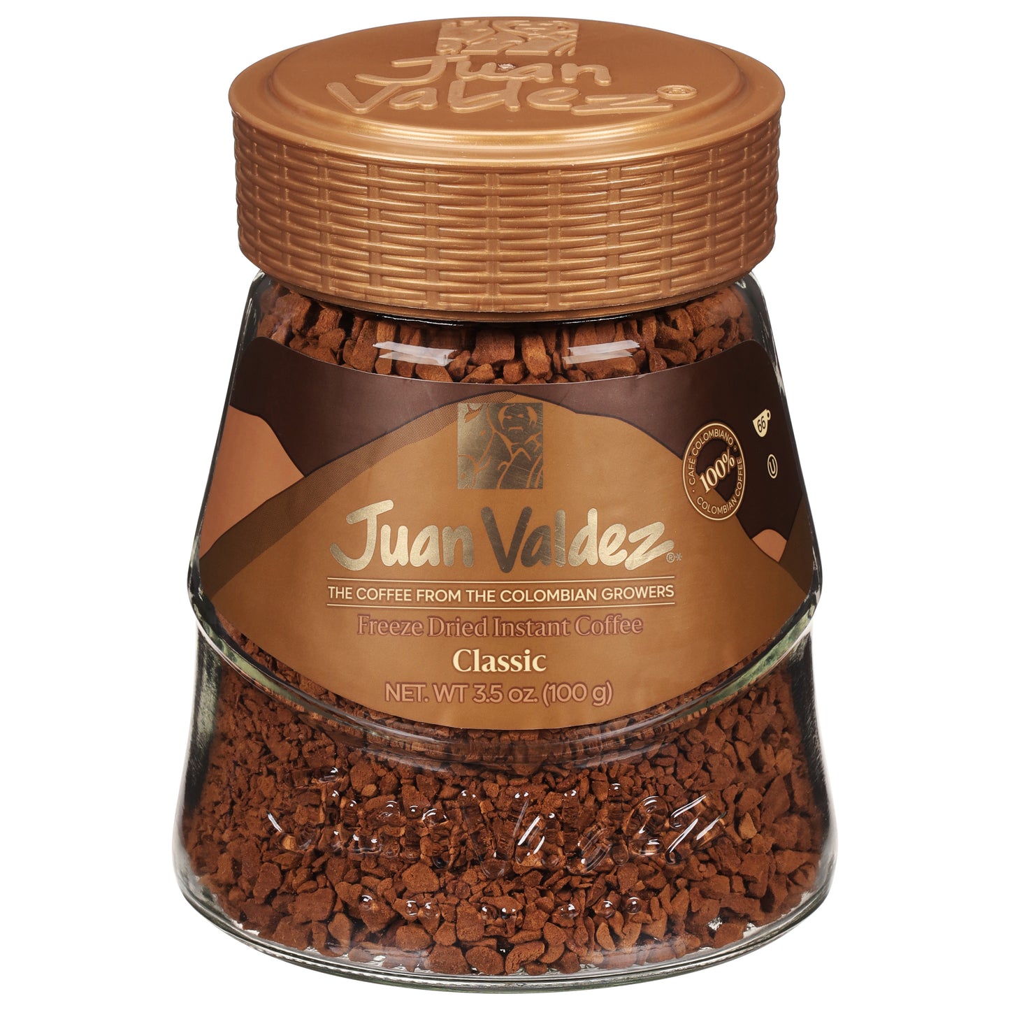 Juan Valdez Classic Freeze Dried Instant Coffee 3.5 oz