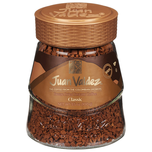 Juan Valdez Classic Freeze Dried Instant Coffee 3.5 oz