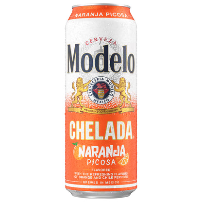 Modelo Chelada Naranja Picosa Mexican Import Flavored Beer