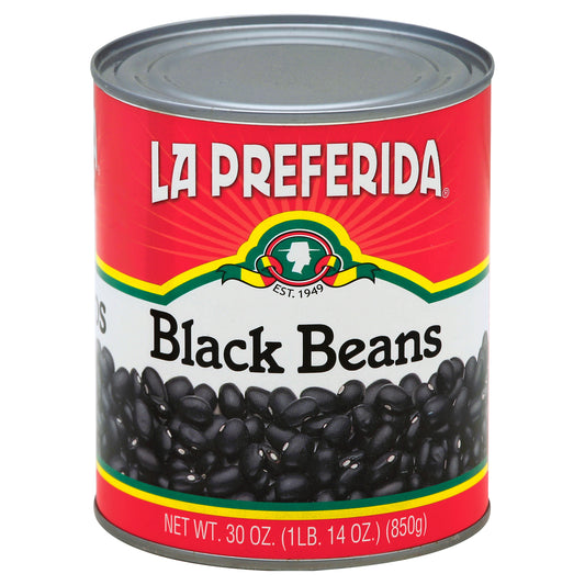 La Preferida Black Beans 30 oz