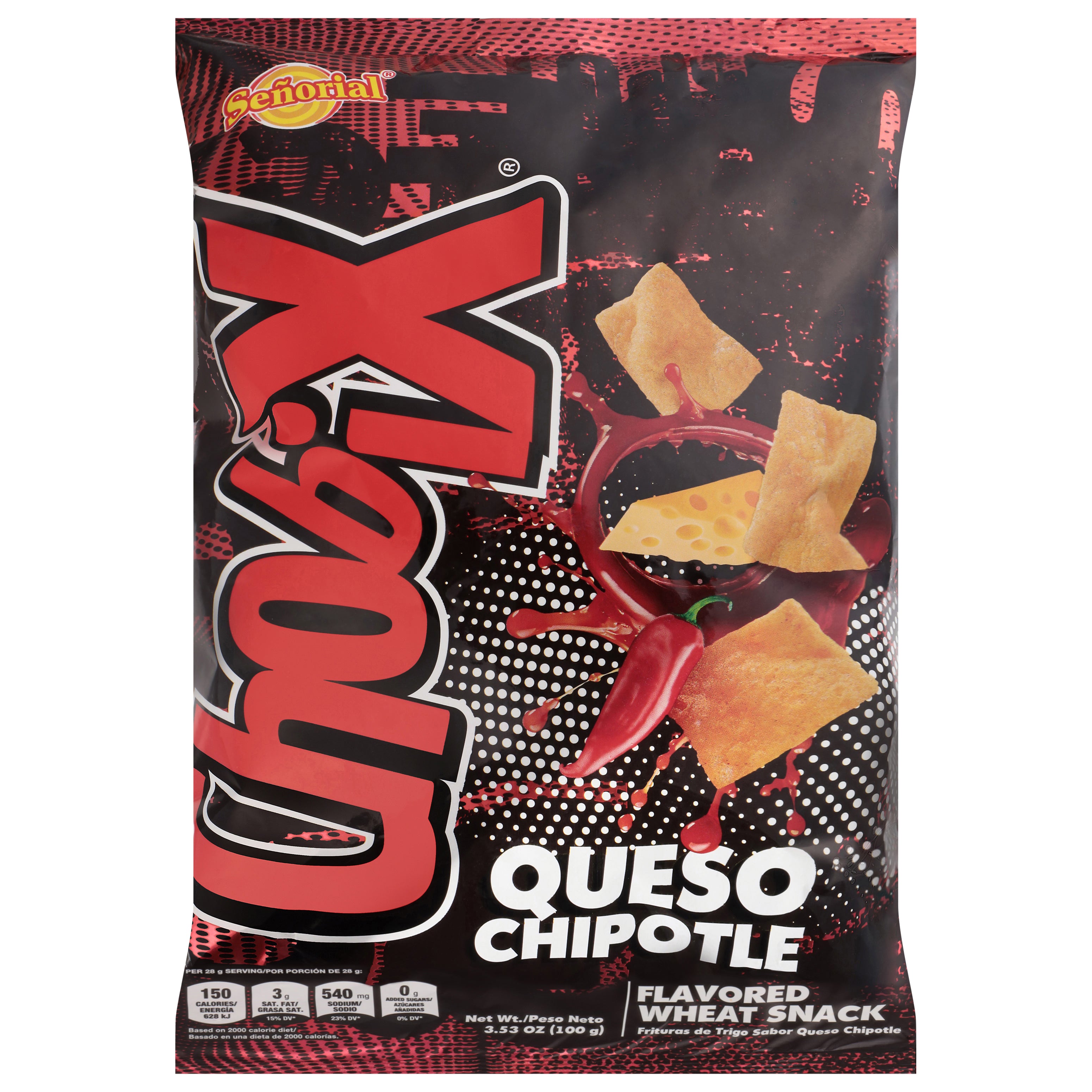 Senorial Chobix Queso Chipotle Flavored Wheat Snack 3.53 oz – El Gran ...
