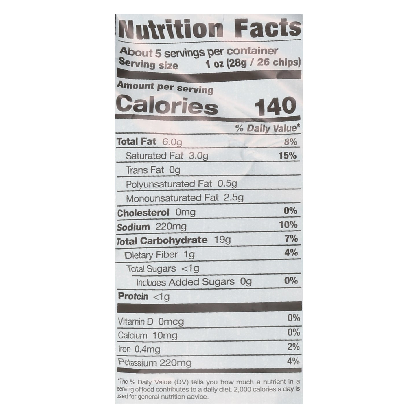 Zambos Premium Salsa Verde Plantain Chips 5.3 oz