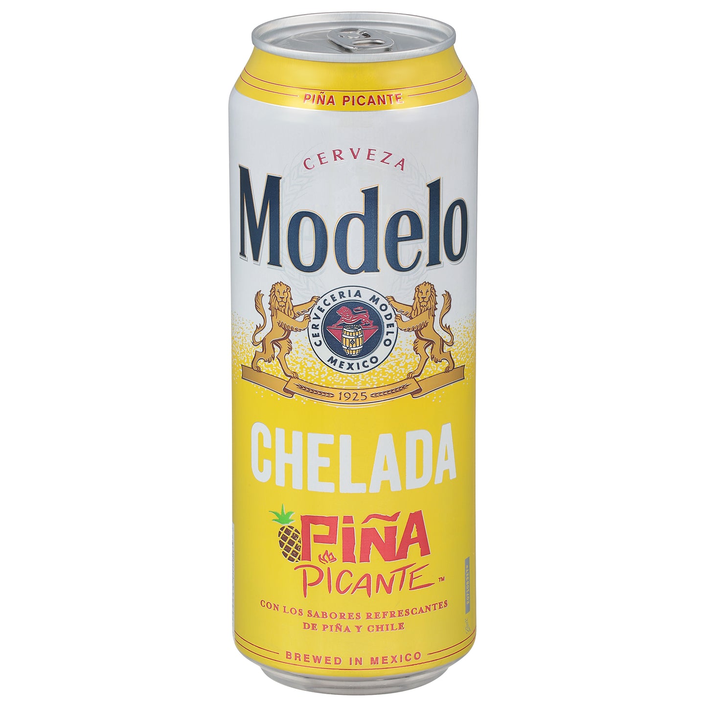Modelo Chelada Pina Picante Mexican Import Flavored Beer, 24 fl oz Can, 3.5% ABV