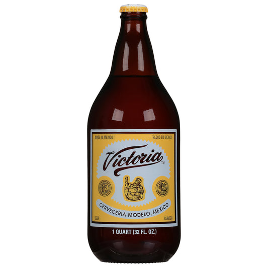 Victoria Mexican Lager Beer, 32 fl oz Bottle, 4.0% ABV