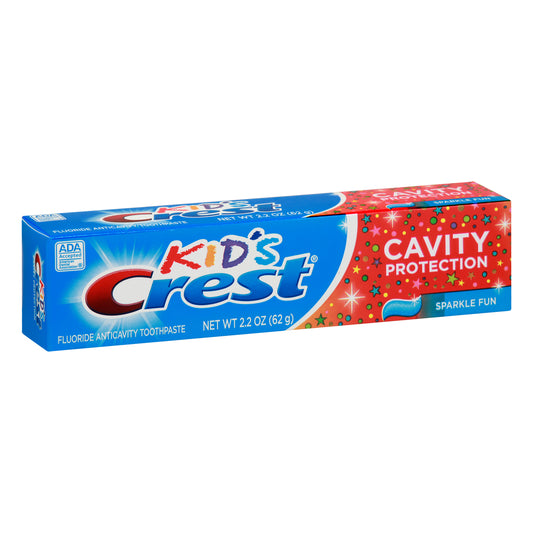 Crest Niños Pasta Dental con Flúor Anticaries Protección Caries Sabor Chicle Divertido 2.2 oz