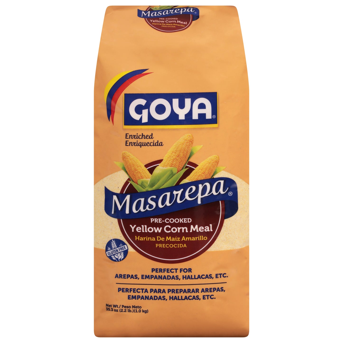 Goya Masarepa Pre-Cooked Yellow Corn Meal 35.3 oz