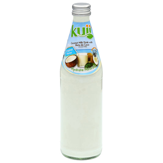 Bebida de Leche de Coco Sabor Original con Gelatina de Coco Kuii 16.4 fl oz