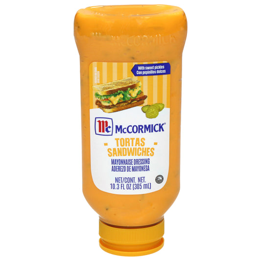 McCormick Tortas Sandwiches Mayonnaise Dressing 10.3 fl oz