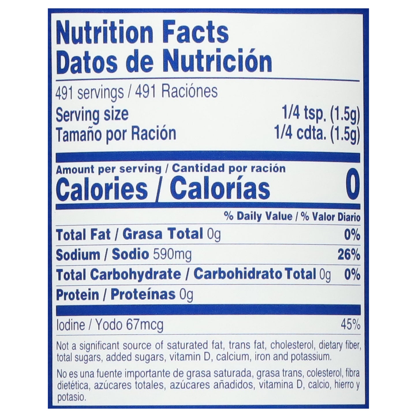 Sal Yodada Goya 26 oz
