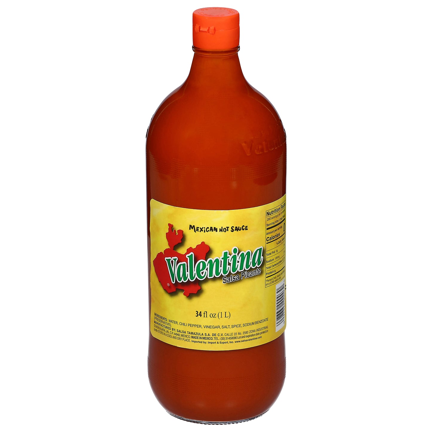 Valentina Mexican Hot Sauce 34 fl oz
