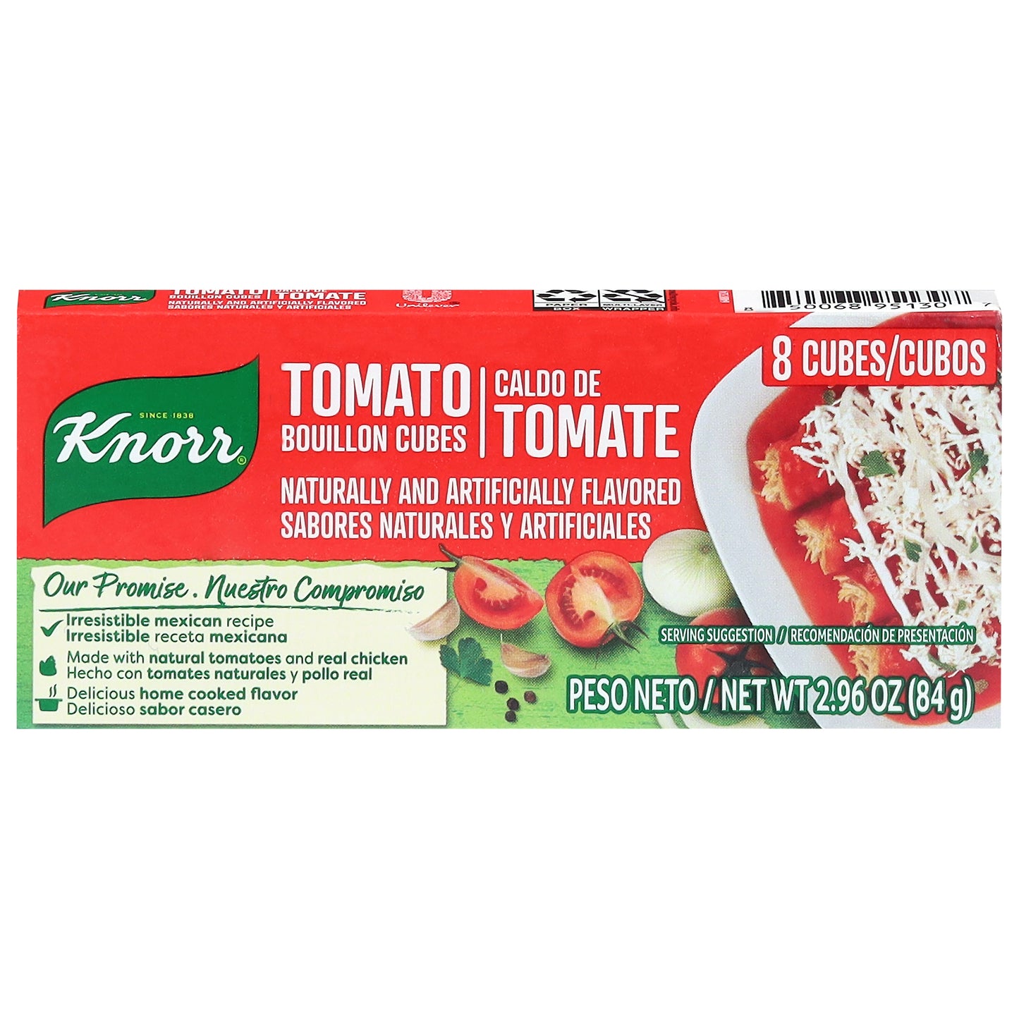 Knorr Tomato Bouillon Cubes 8 Each
