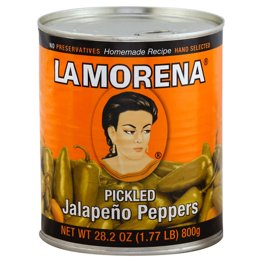 La Morena Pickled Jalapeno Peppers 28.2 oz