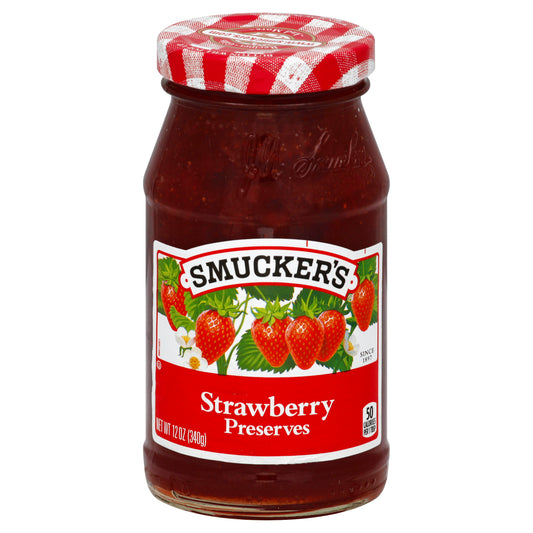 Smucker's Preserves 12 oz - Strawberry Preserves