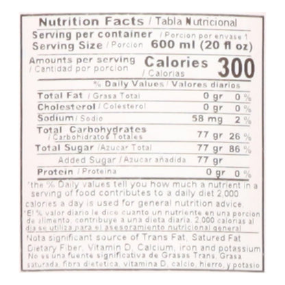 Crush Carbonated Orange Flavor Soft Drink 600 ml