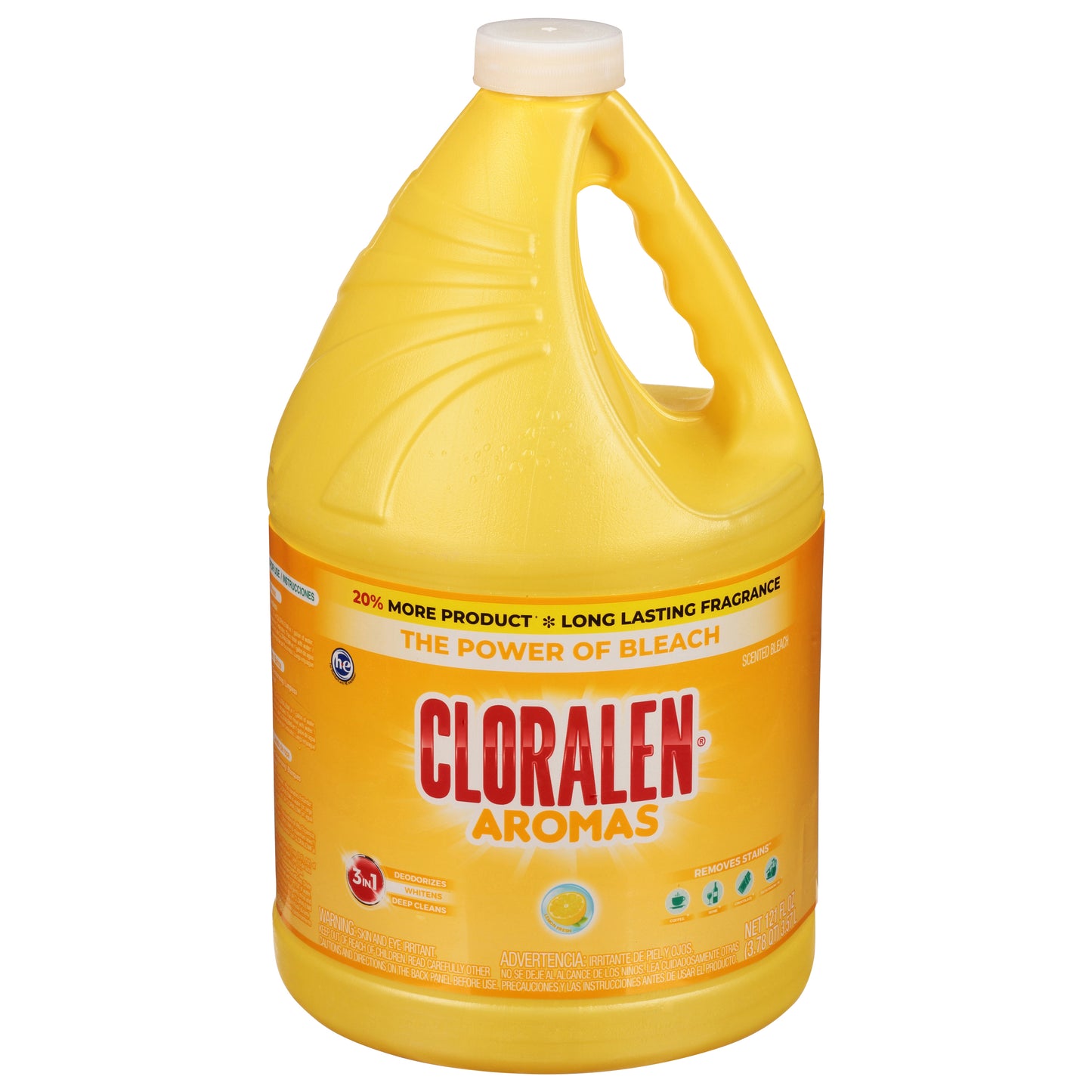 Cloralen Aromas Lemon Fresh Bleach 121 fl oz