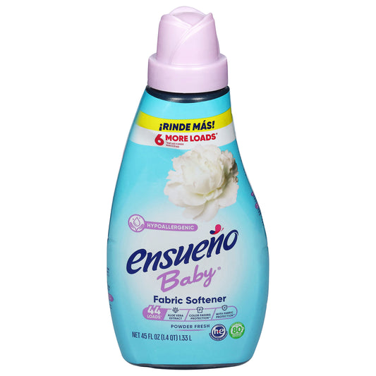 Ensueno Baby Powder Fresh Fabric Softener 45 fl oz