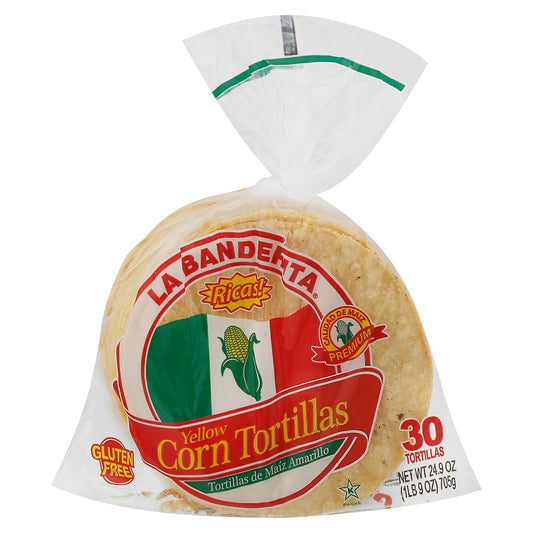 La Banderita Yellow Corn Tortillas 30 ea