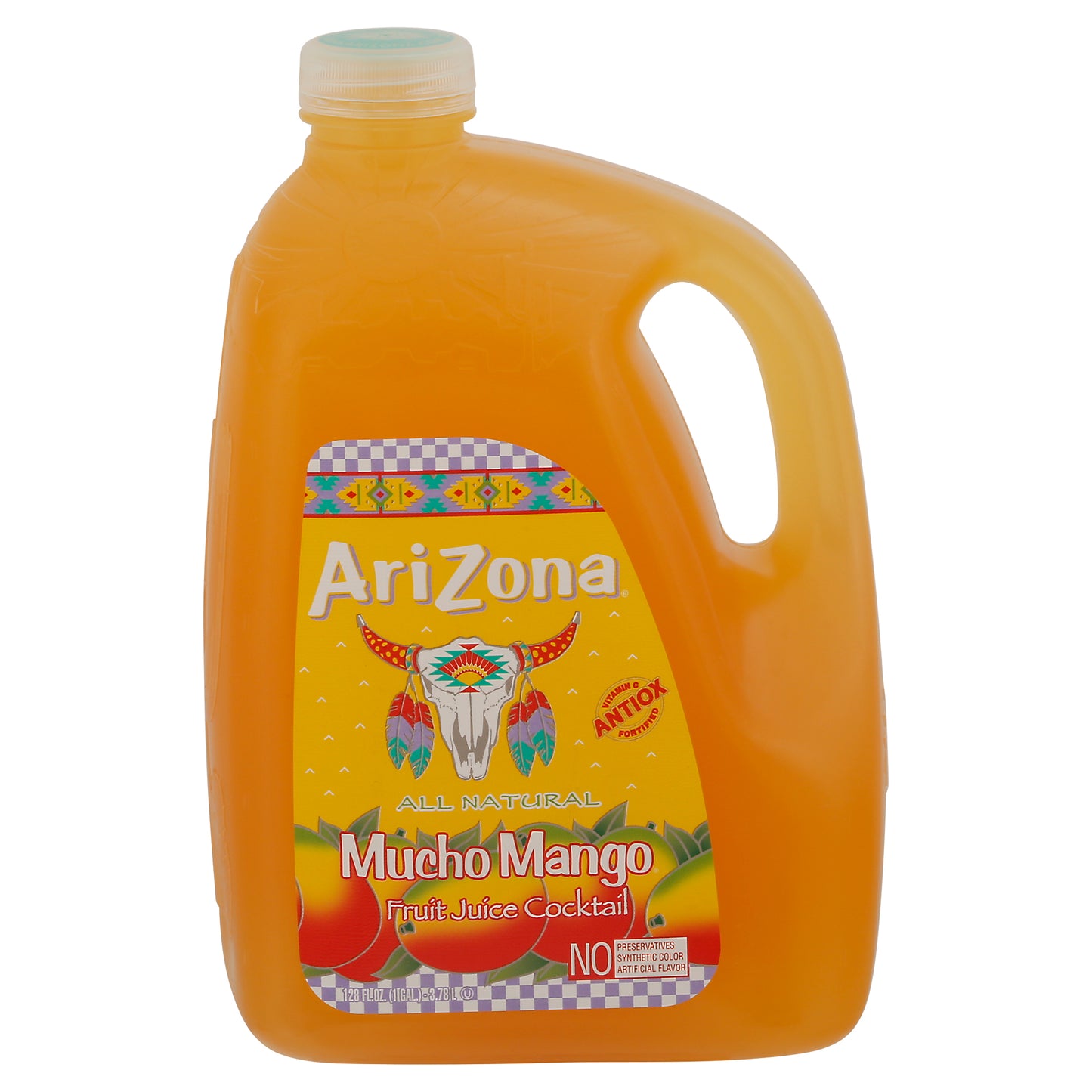 AriZona Mucho Mango Fruit Juice Cocktail 128 fl oz