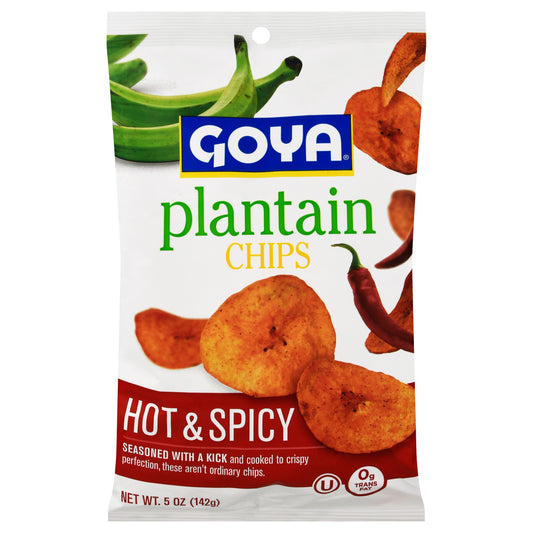 Goya Hot & Spicy Plantain Chips 5 oz