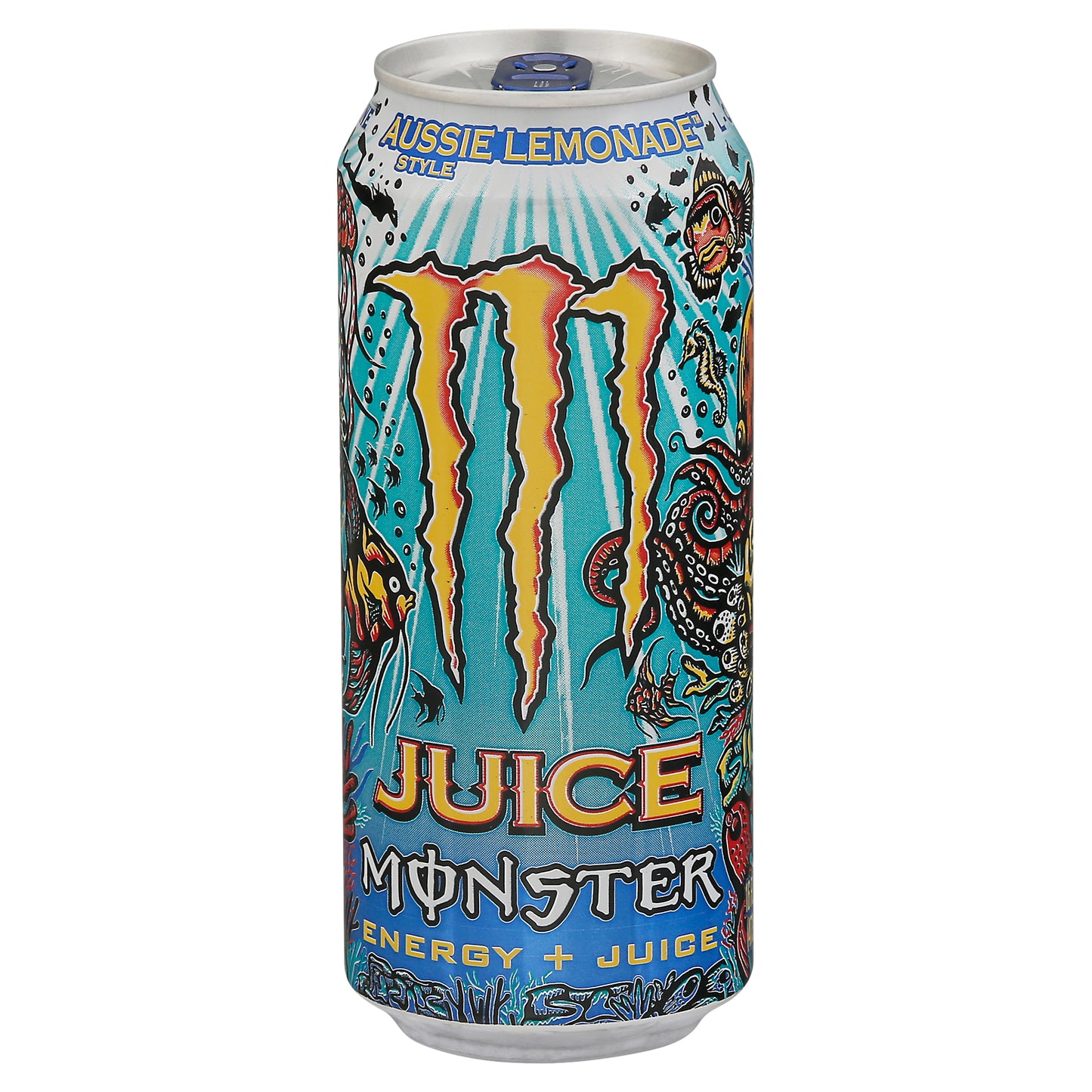 Juice Monster Energy + Juice Aussie Lemonade Style Energy Drink 16 fl oz