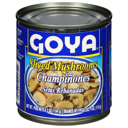Goya Sliced Mushrooms 6.5 oz