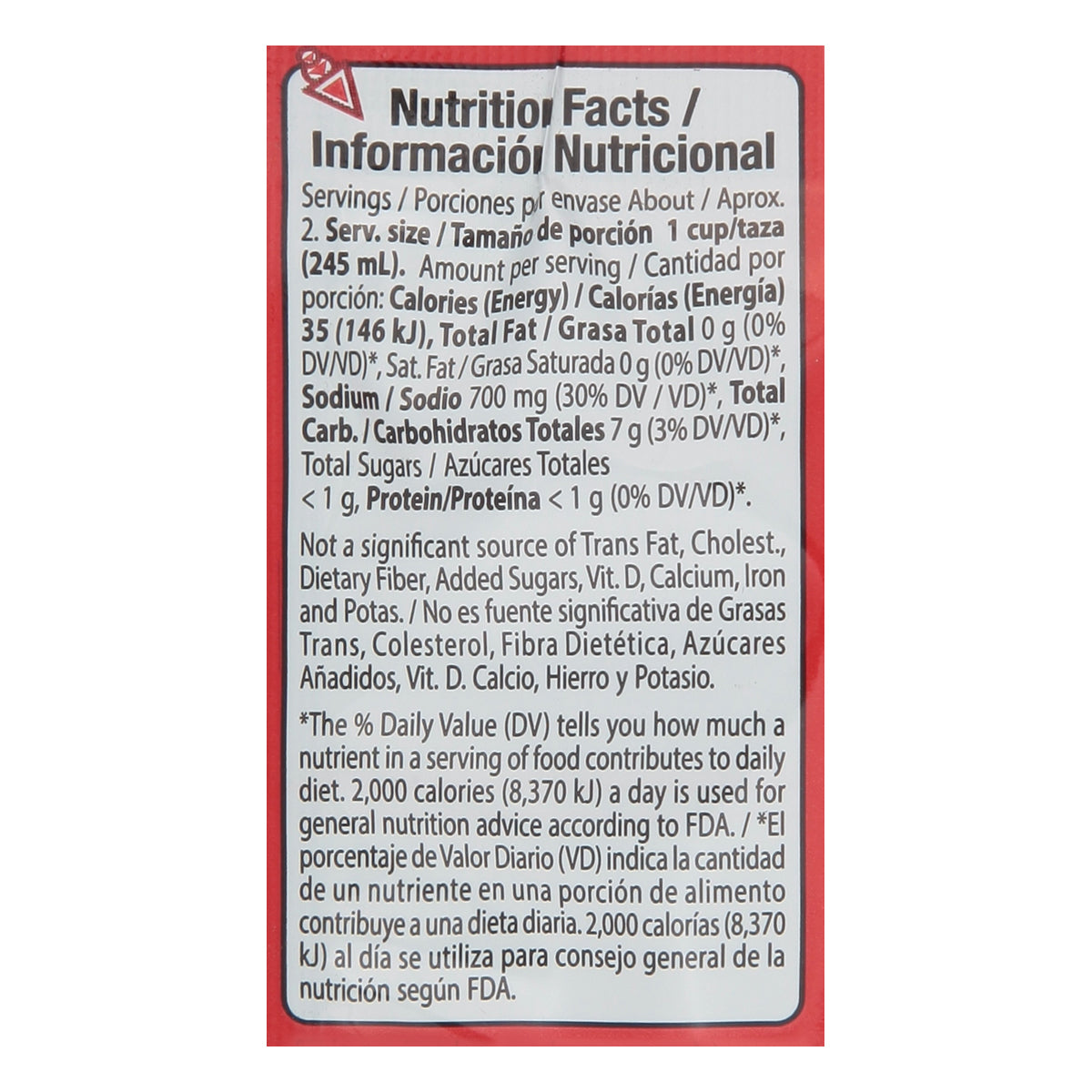 Malher Chicken Flavored Noodles Soup Mix 6 - 0.95 oz Packets