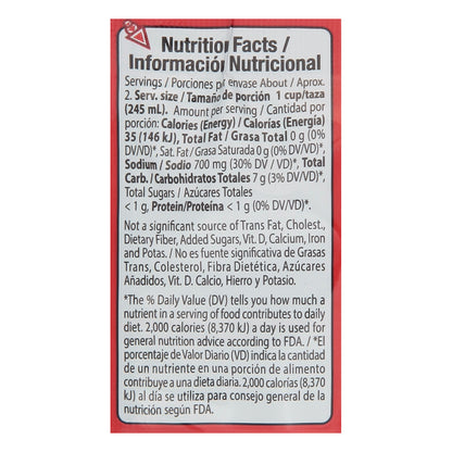 Malher Chicken Flavored Noodles Soup Mix 6 - 0.95 oz Packets