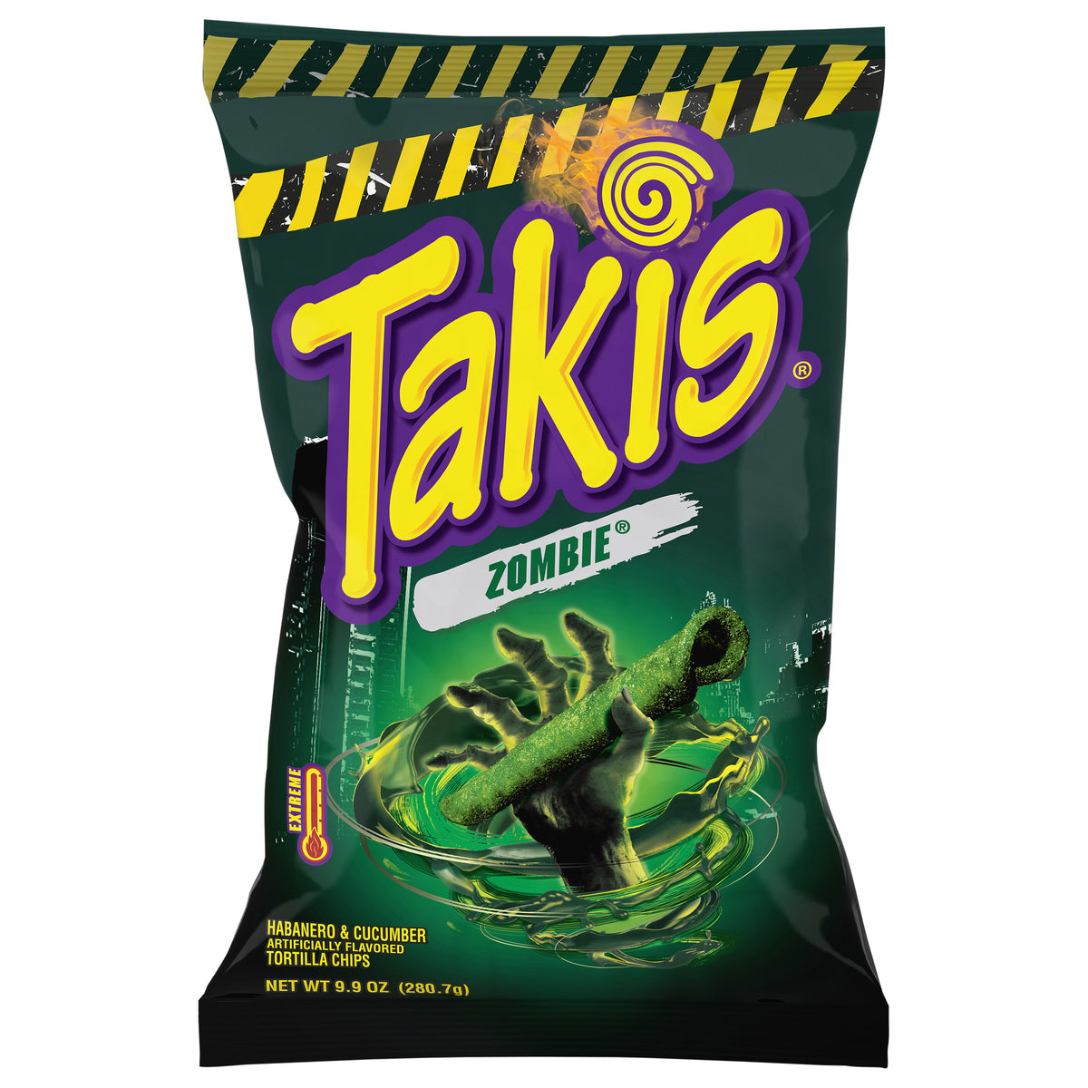 Takis Extreme Zombie Tortilla Chips 9.9 oz
