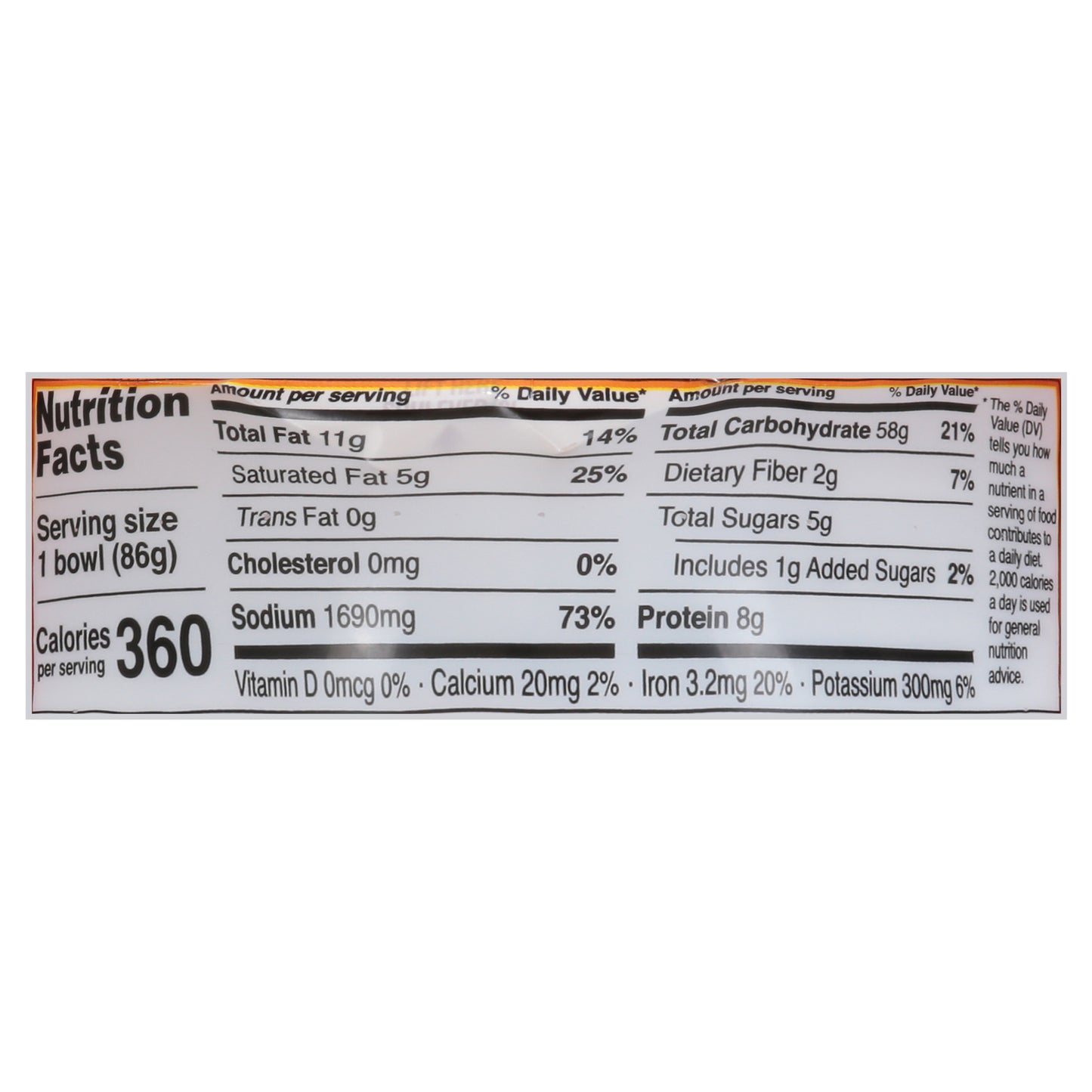 Nongshim Spicy Kimchi Flavor Bowl Noodles 3.03 oz