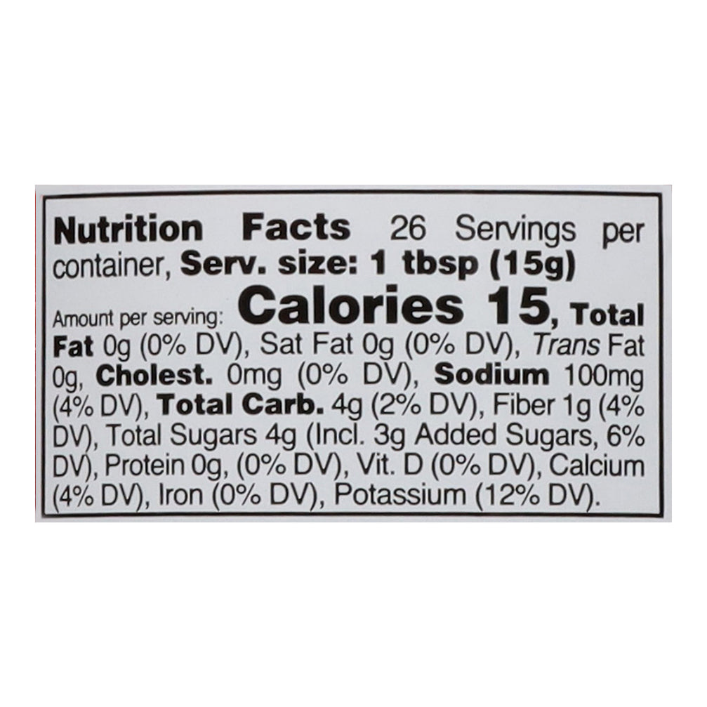 Campero Ketchup Style Tomato Sauce 14 oz