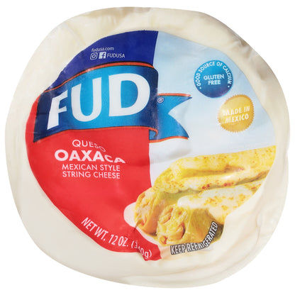 FUD Mexican Style Queso Oaxaca String Cheese 12 oz