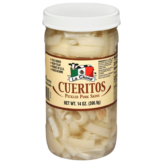 Piel de cerdo en escabeche La Chona de 14 onzas