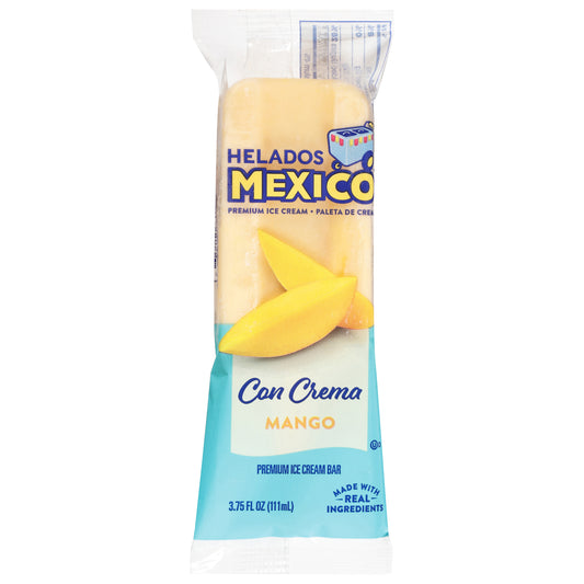 Helados Mexico Premium Mango Ice Cream Bar 3.75 fl oz