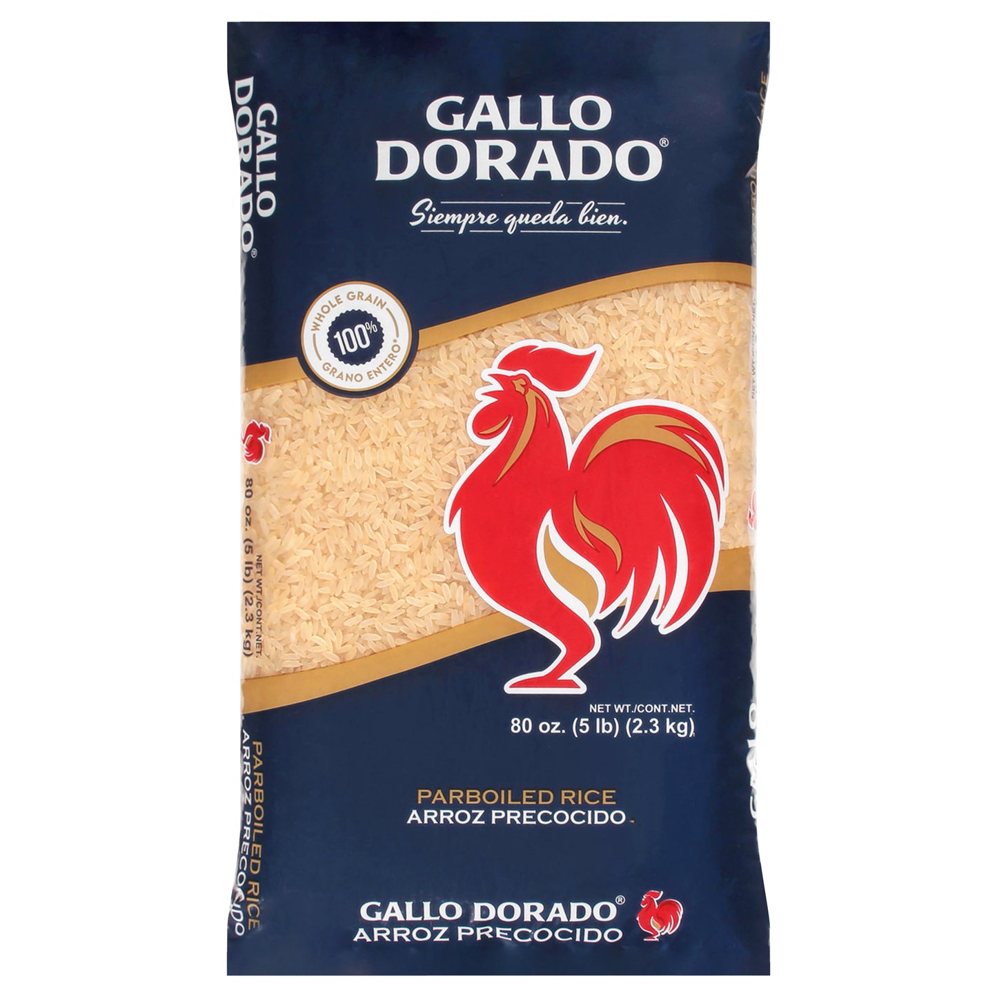 Gallo Dorado Parboiled Rice 5 lb