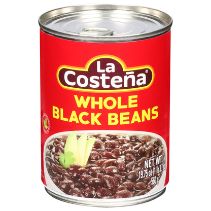 La Costena Whole Black Beans 19.75 oz