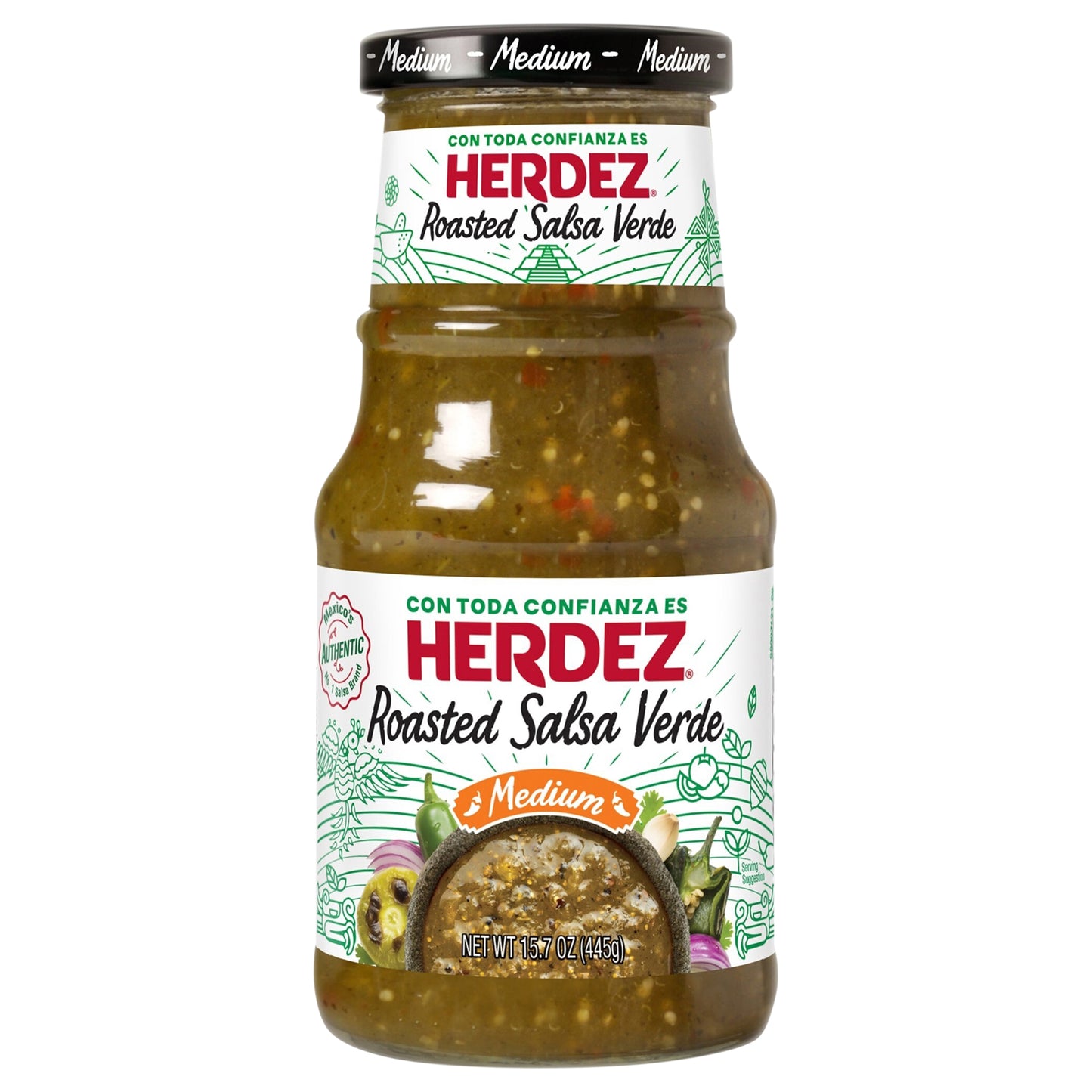 HERDEZ Roasted Salsa Verde Medium