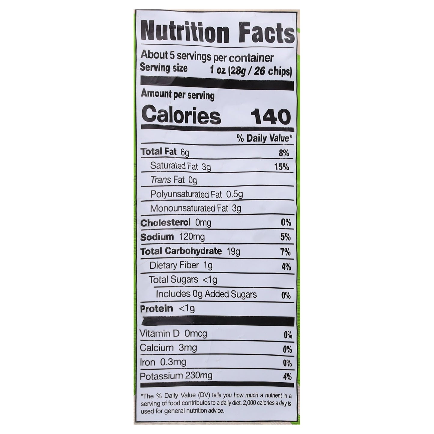 Yummies Zambos Premium Sea Salt Plantain Chips 5.3 oz