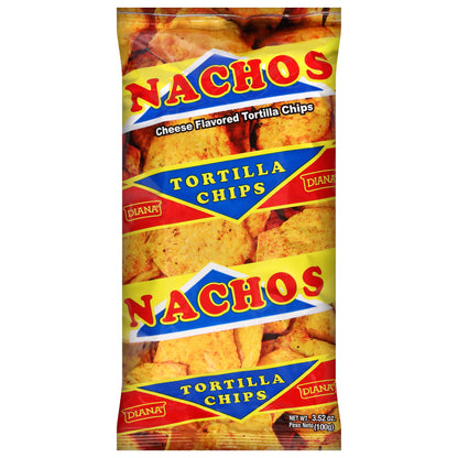 Diana Nachos Cheese Flavored Tortilla Chips 3.52 oz