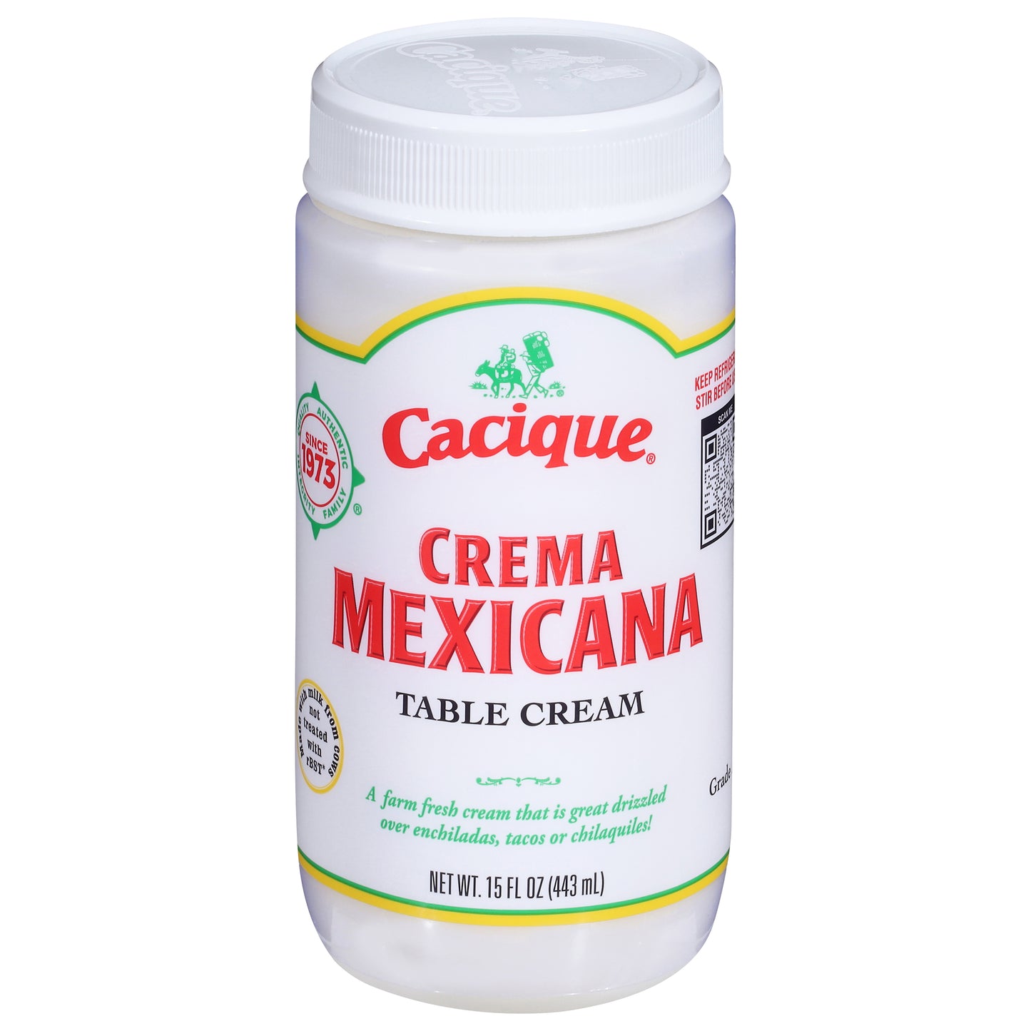 Cacique® Crema Mexicana Table Cream 15 oz