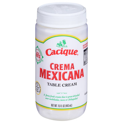 Cacique® Crema Mexicana Table Cream 15 oz