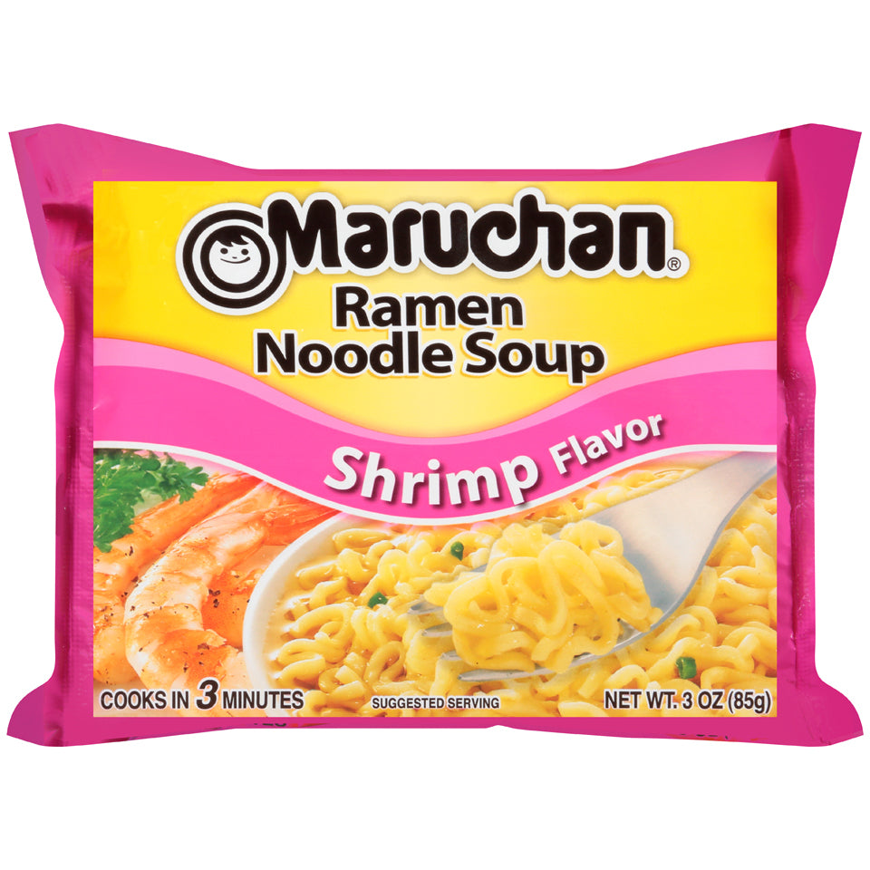 Maruchan Shrimp Flavor Ramen Noodle Soup