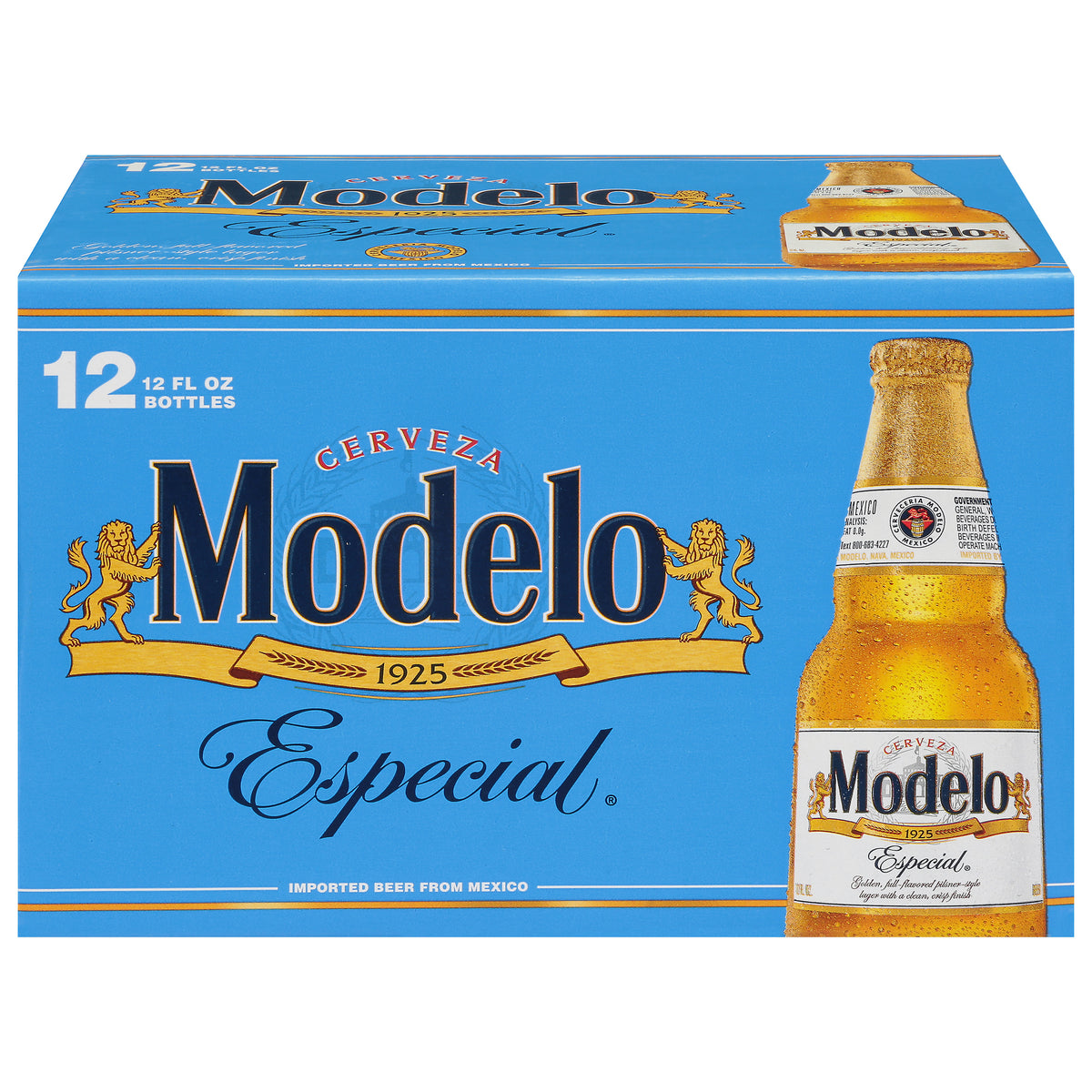 Modelle Beer Modelo Especial Beer 12 - 12 fl oz Bottles – El Gran Valle Verde