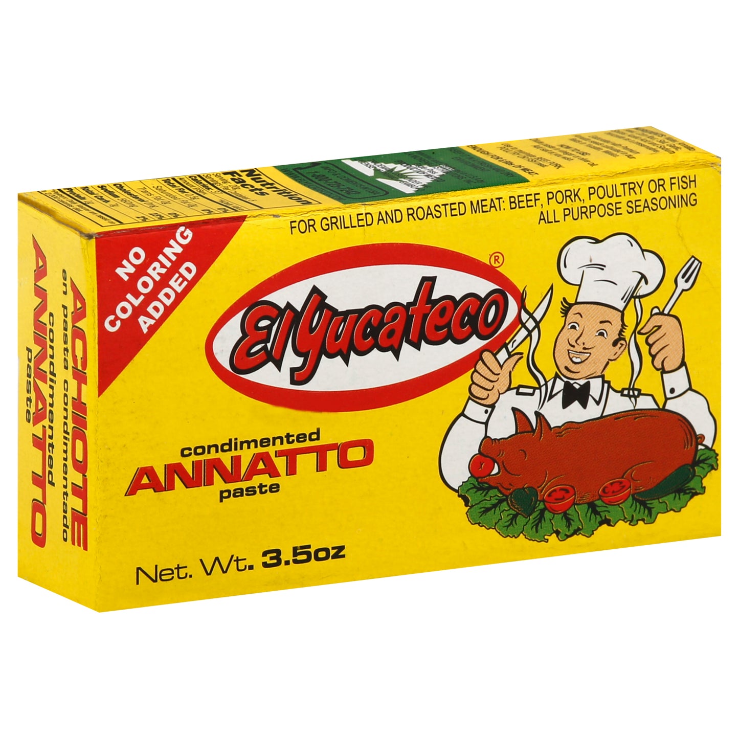 El Yucateco Annatto Paste 3.5 oz
