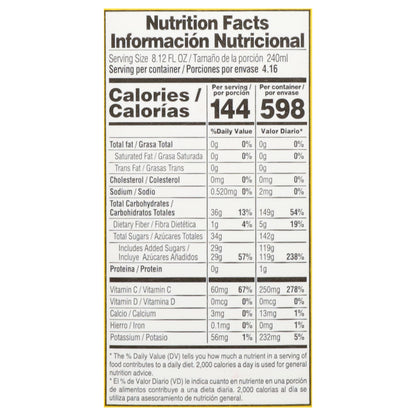 Del Frutal Apple Nectar 33.8 fl oz