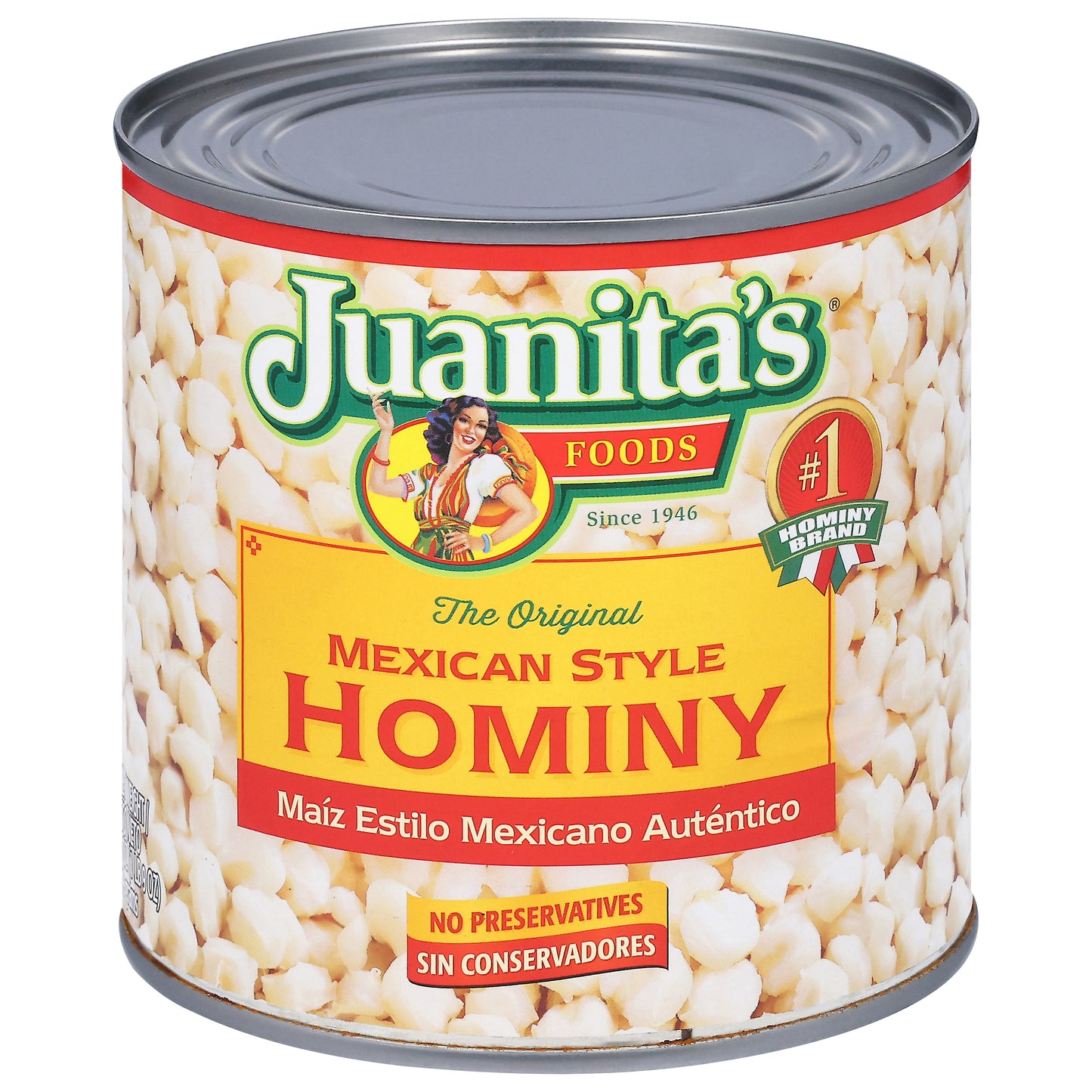Juanita's Foods Mexican Style The Original Hominy 25 oz