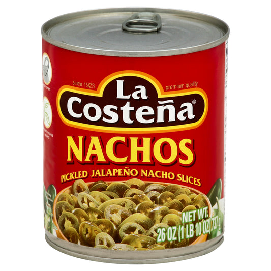 La Costena Jalapeno Nacho Slices 26 oz