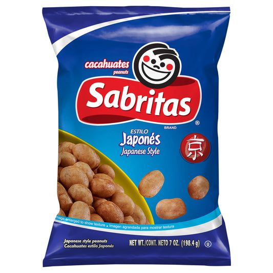 Sabritas Peanuts, Japanese Style, 7 Oz