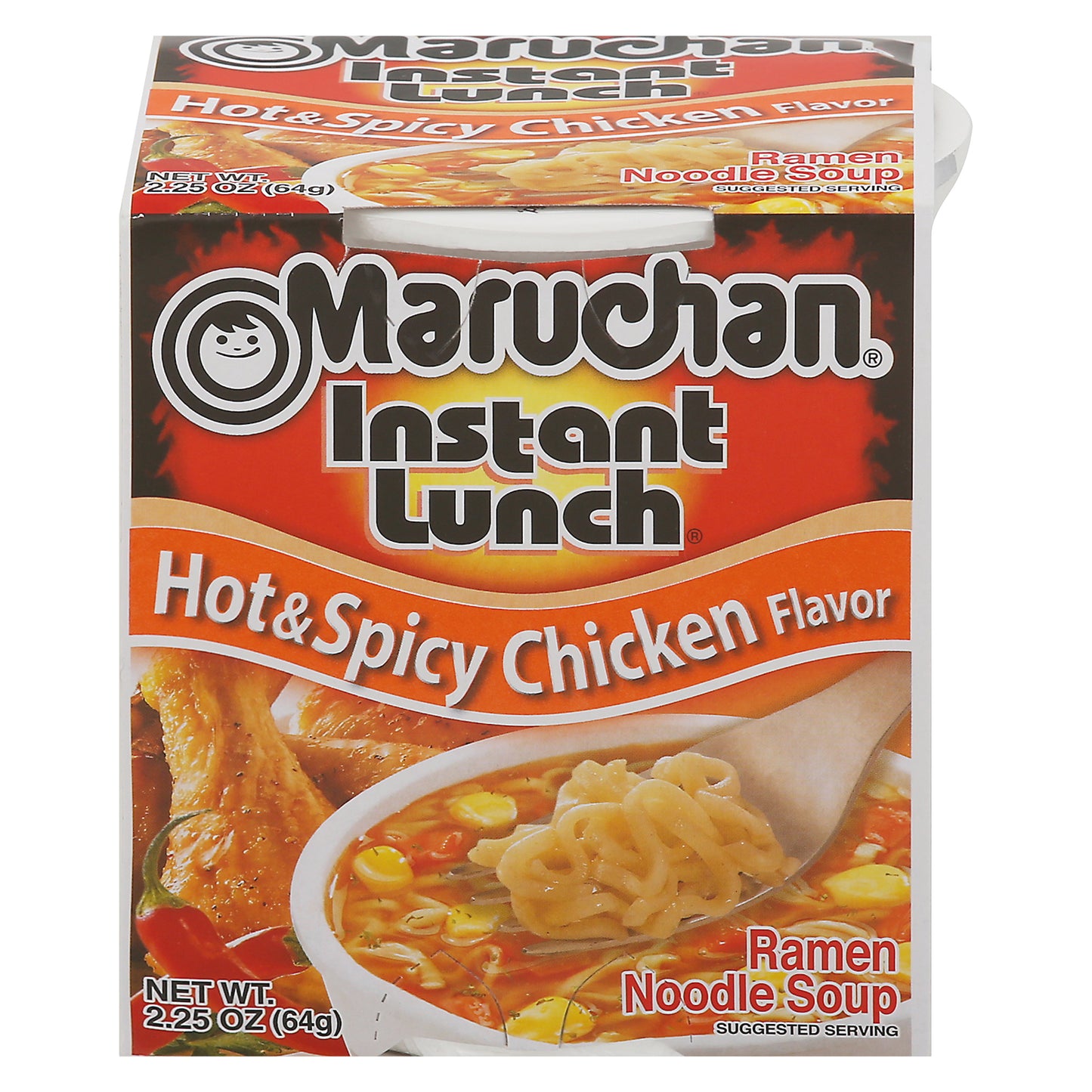 Maruchan Instant Lunch Hot & Spicy Chicken Flavor Ramen Noodle Soup 2.25 oz
